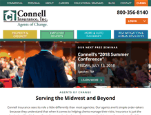 Tablet Screenshot of connell.com